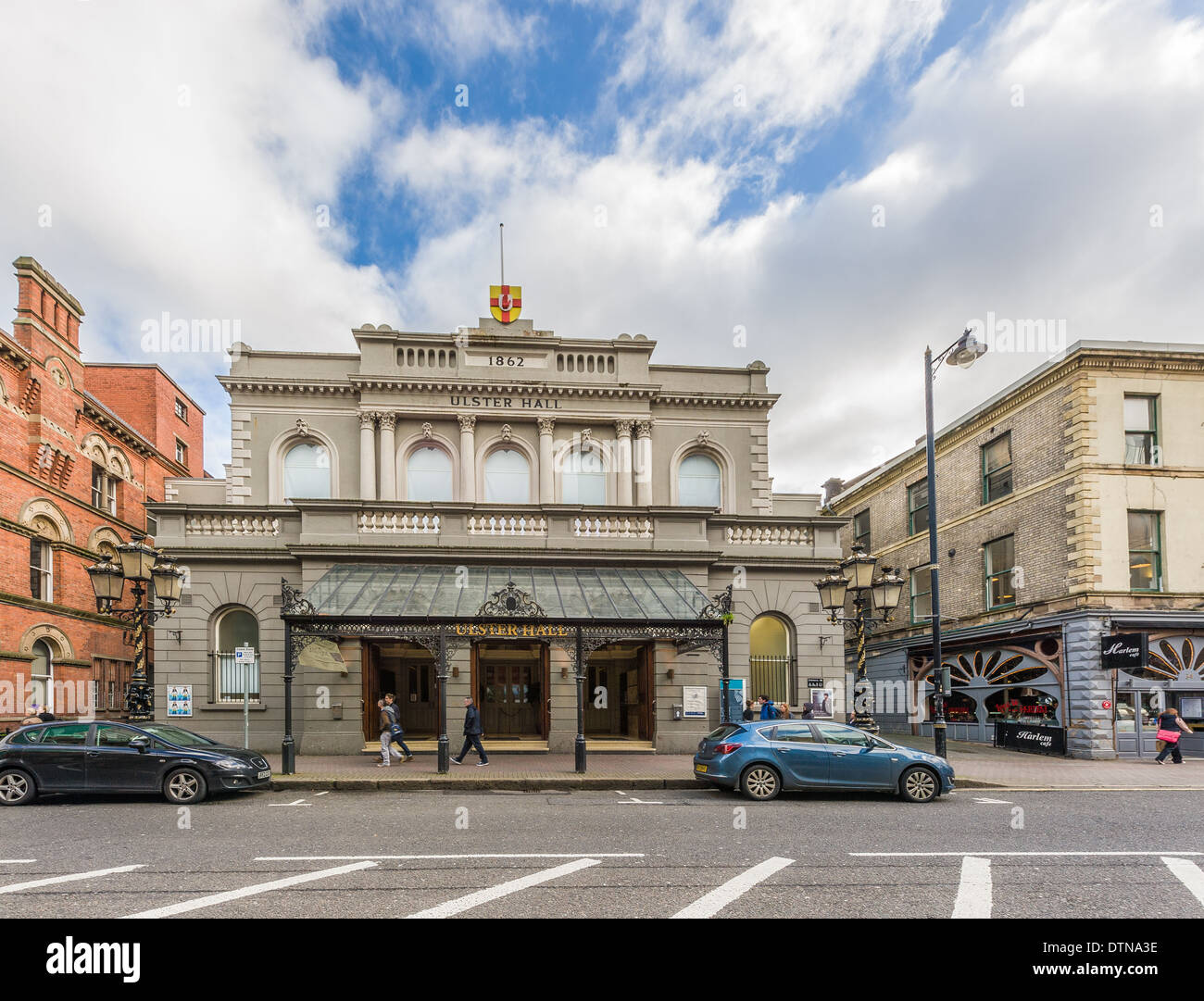 Ulster Hall, Bedford Street, Belfast, Northern Ireland built in 1862. The scene of many