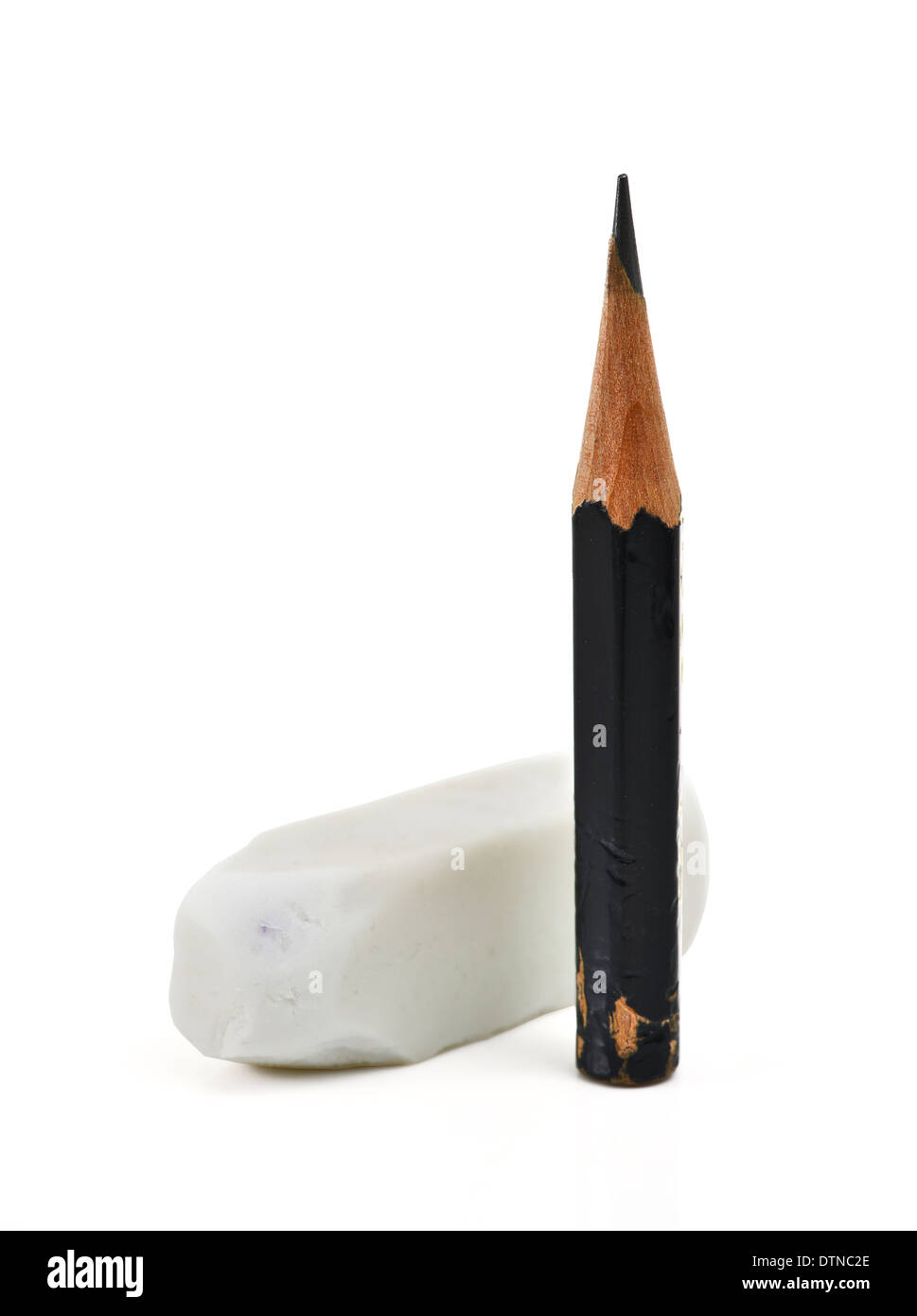 Pencils and erasers Stock Photo Alamy