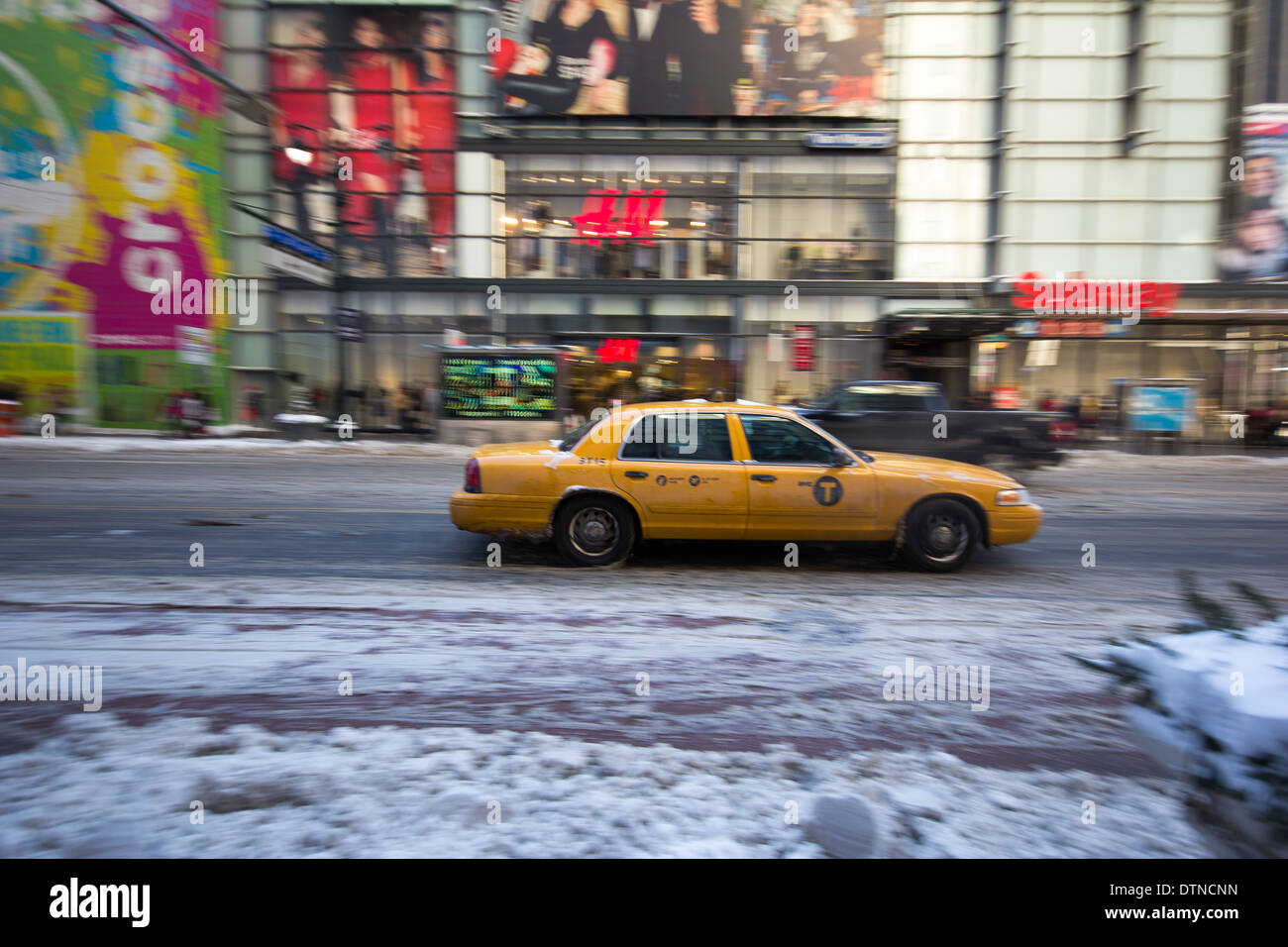 New York Taxi - Stock Image