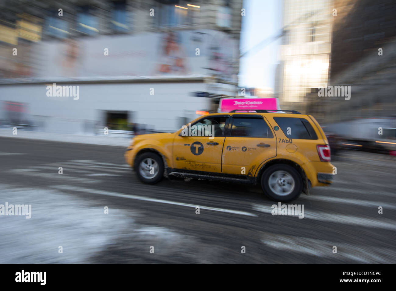 New York Taxi - Stock Image