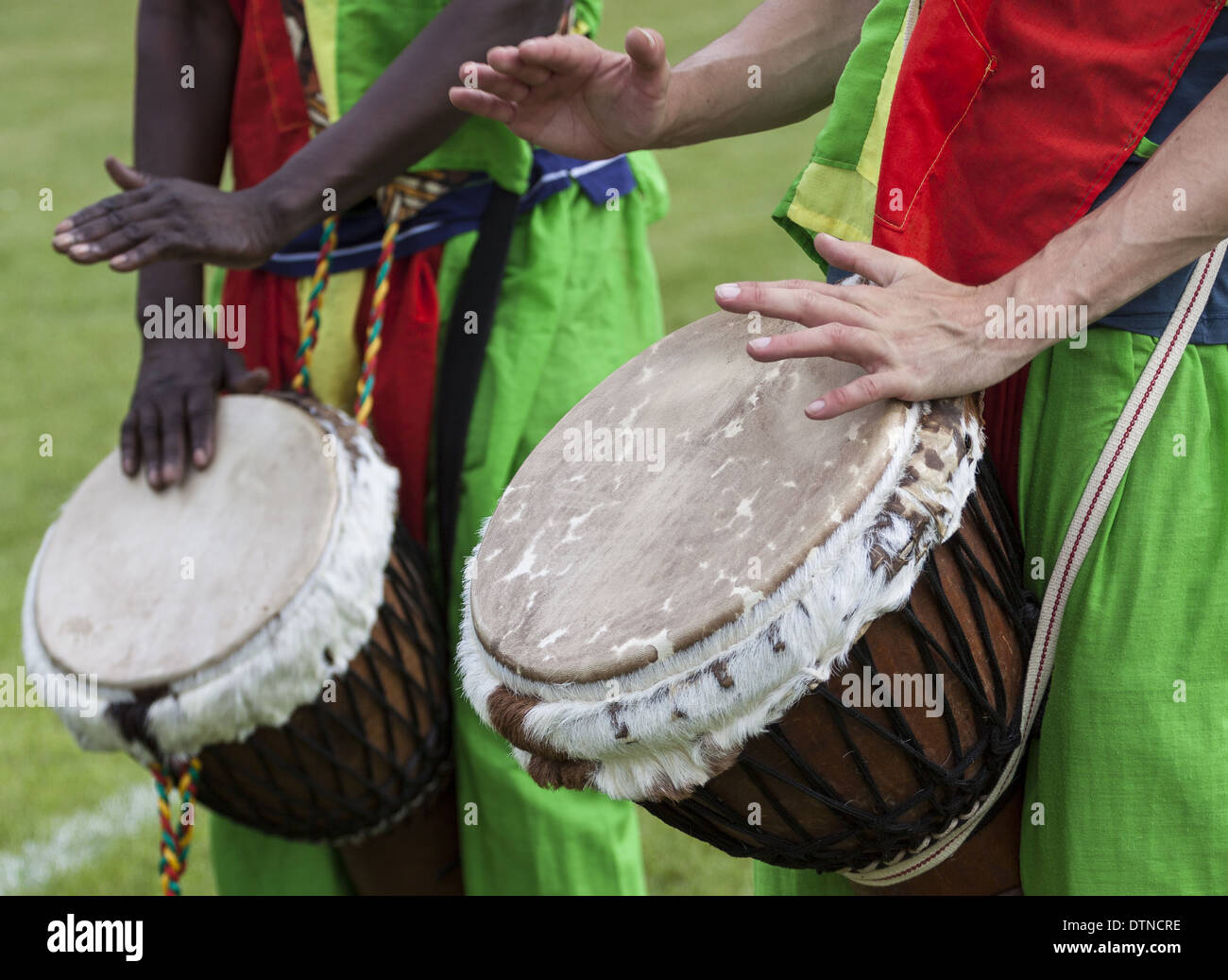 African Djembe Stock Photo Alamy