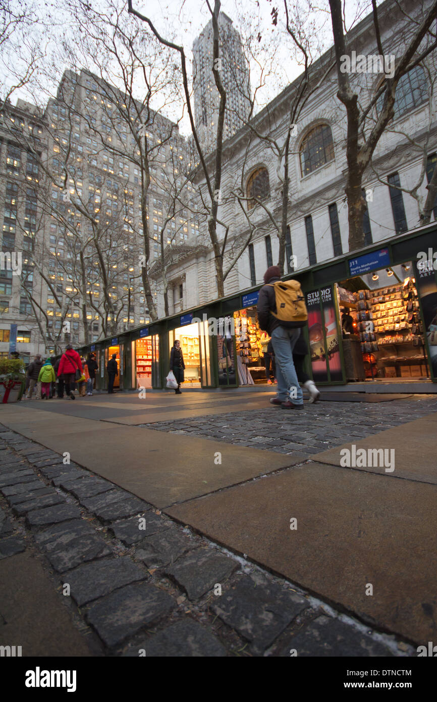 Bryant Park, NYC - Stock Image