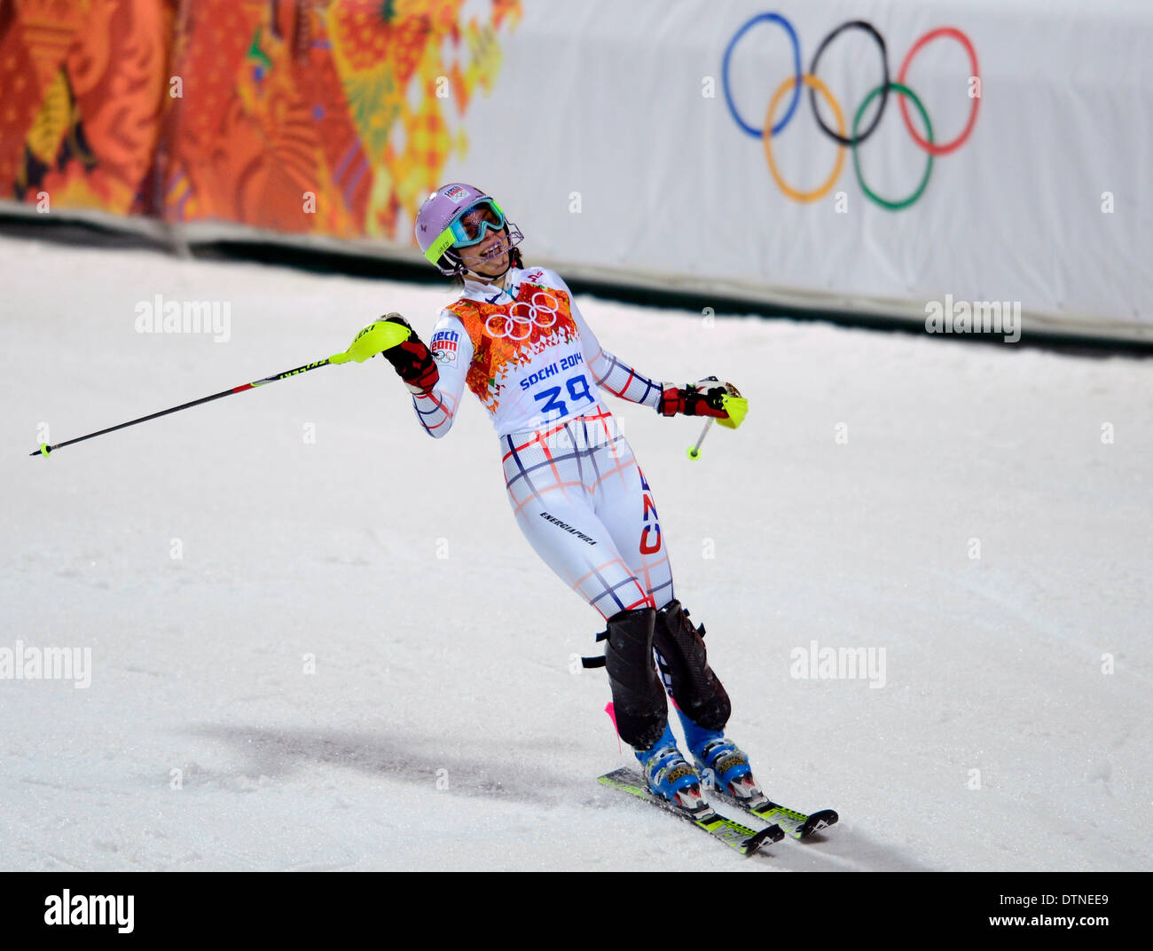 Czech Republic S Martina Dubovska Pictured During The Second Run Stock Photo Alamy