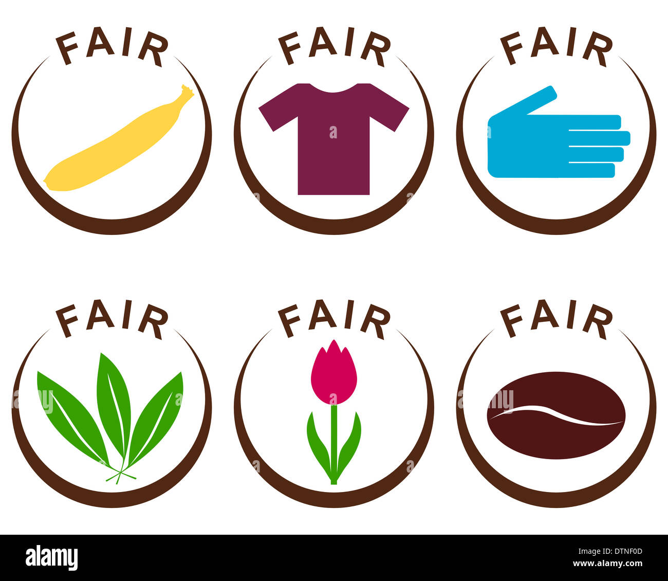 Fair Trade Product Logo Stock Photos & Fair Trade Product Logo Stock
