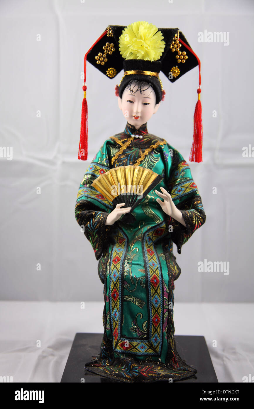 CHINESE DOLL,WITH CHINESE DRESS Stock Photo - Alamy