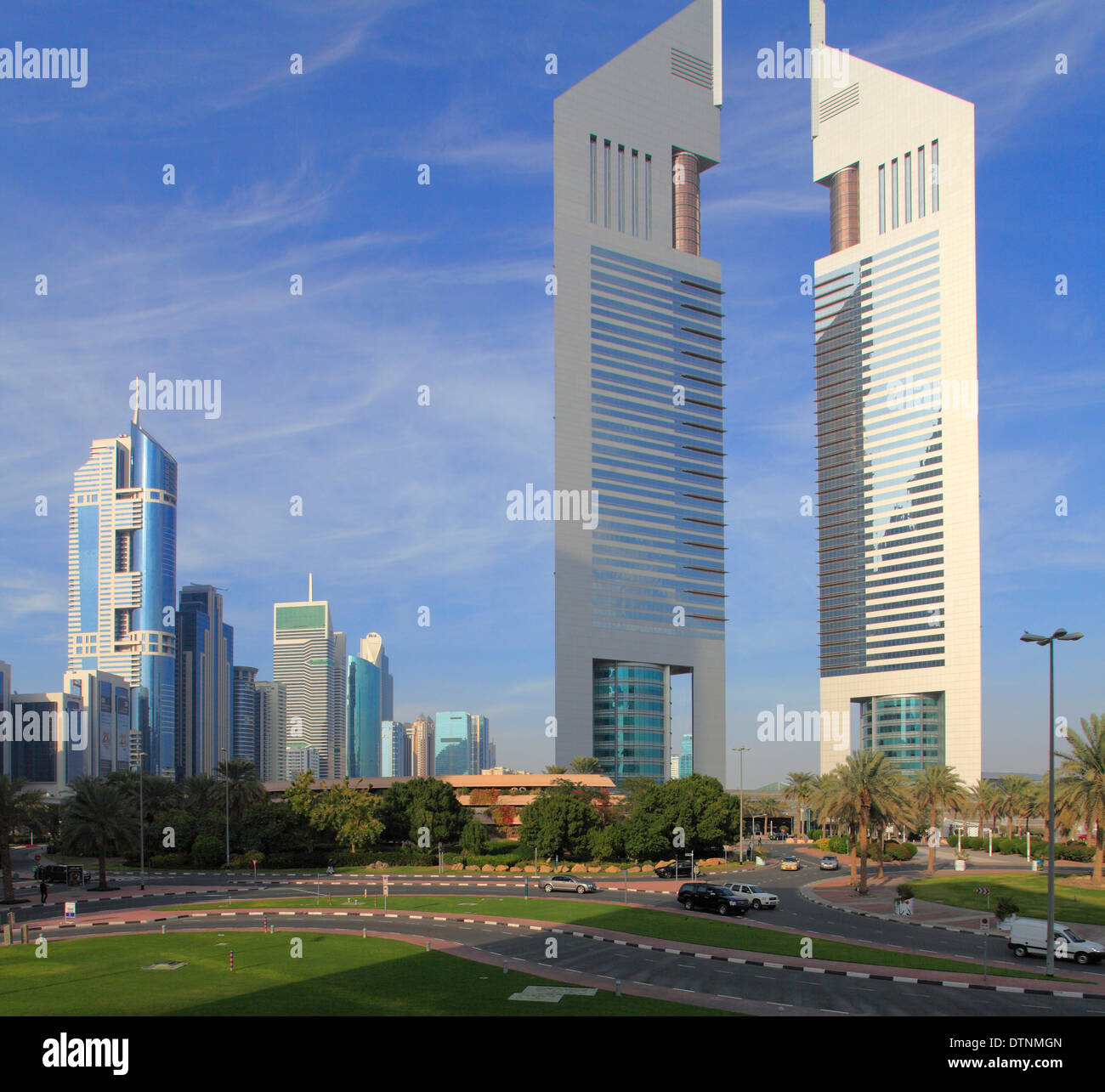 Emirates towers hi-res stock photography and images - Alamy