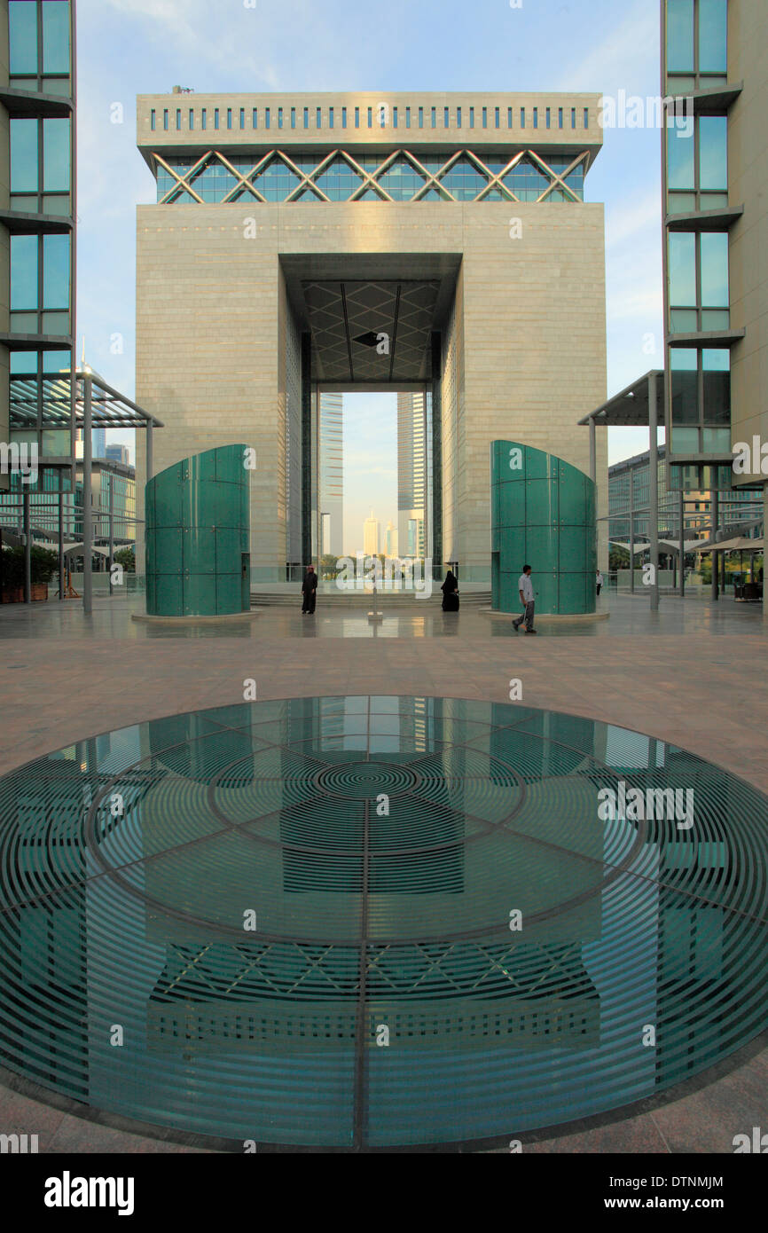 United Arab Emirates, Dubai, Financial Centre, Stock Photo