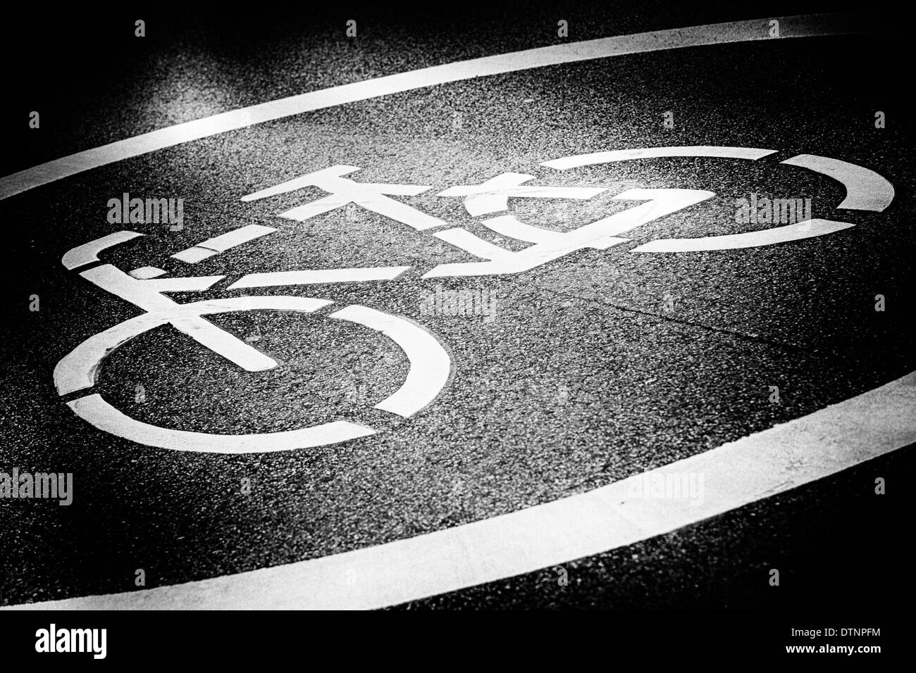 Road markings germany Black and White Stock Photos & Images - Alamy
