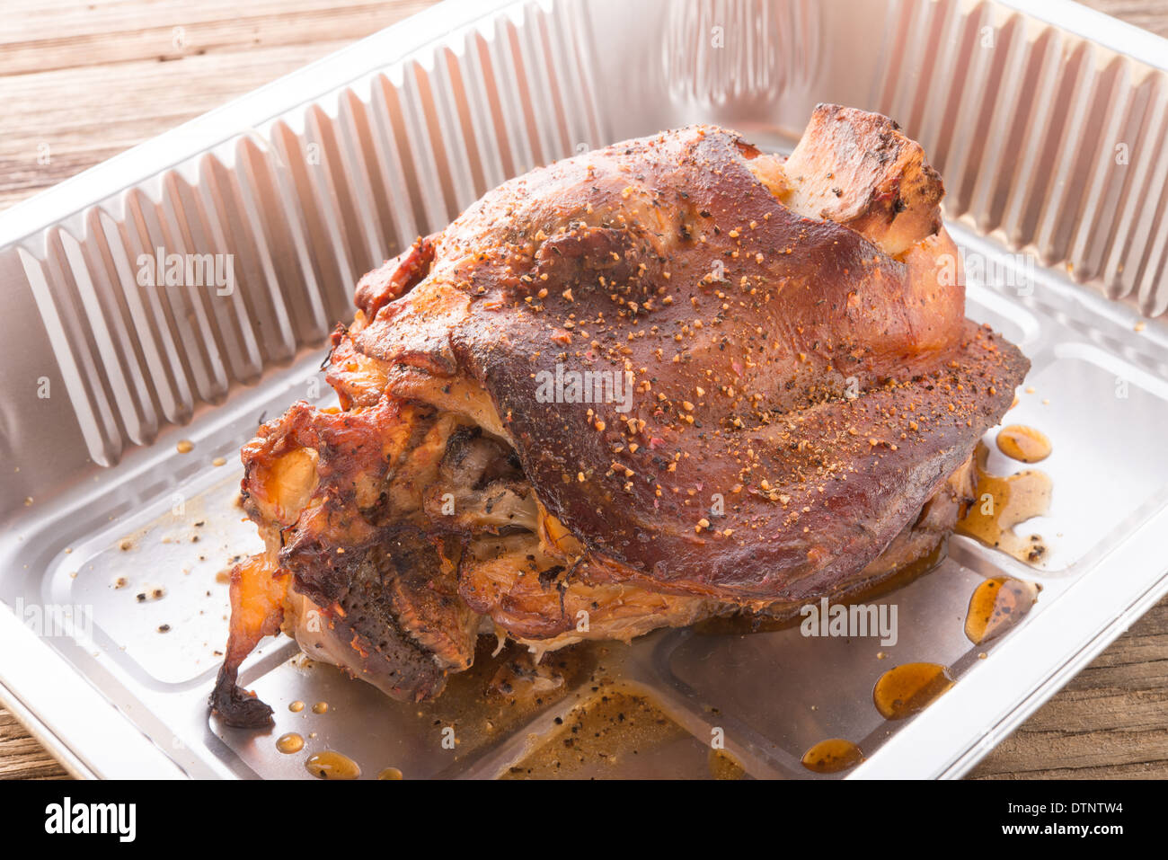 pickled ham hock Stock Photo