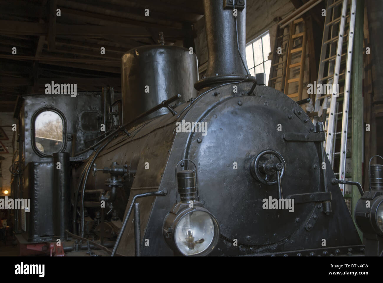 Steam Locomotive Stock Photo