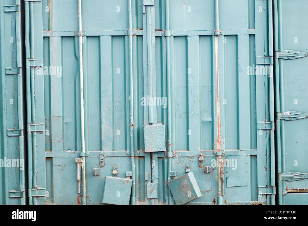 Shipping containers container locked lock hires stock photography and