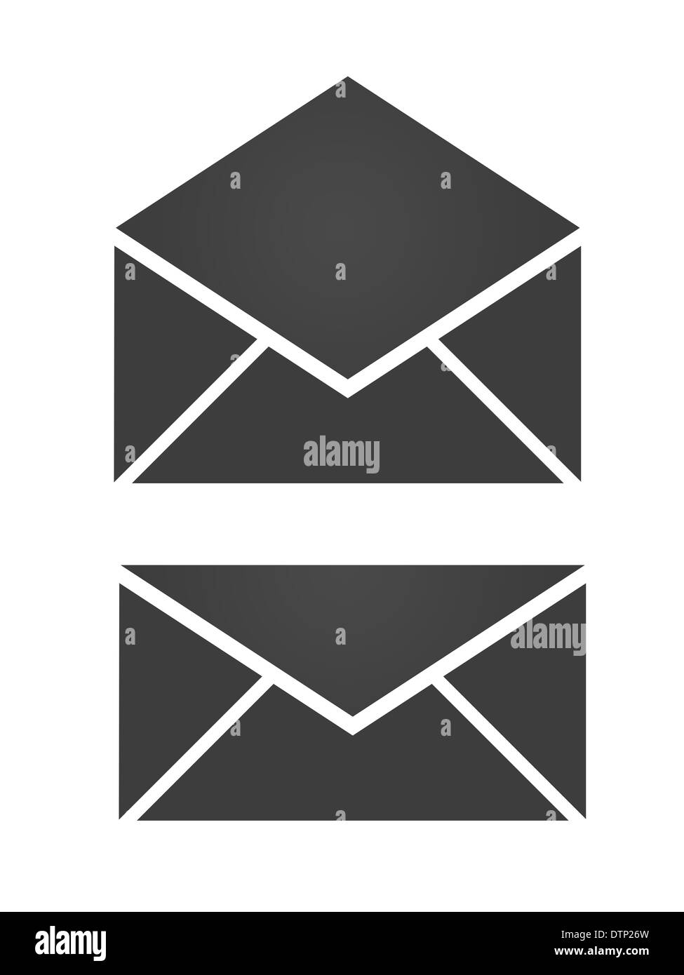 Envelope and stamp Black and White Stock Photos & Images Alamy