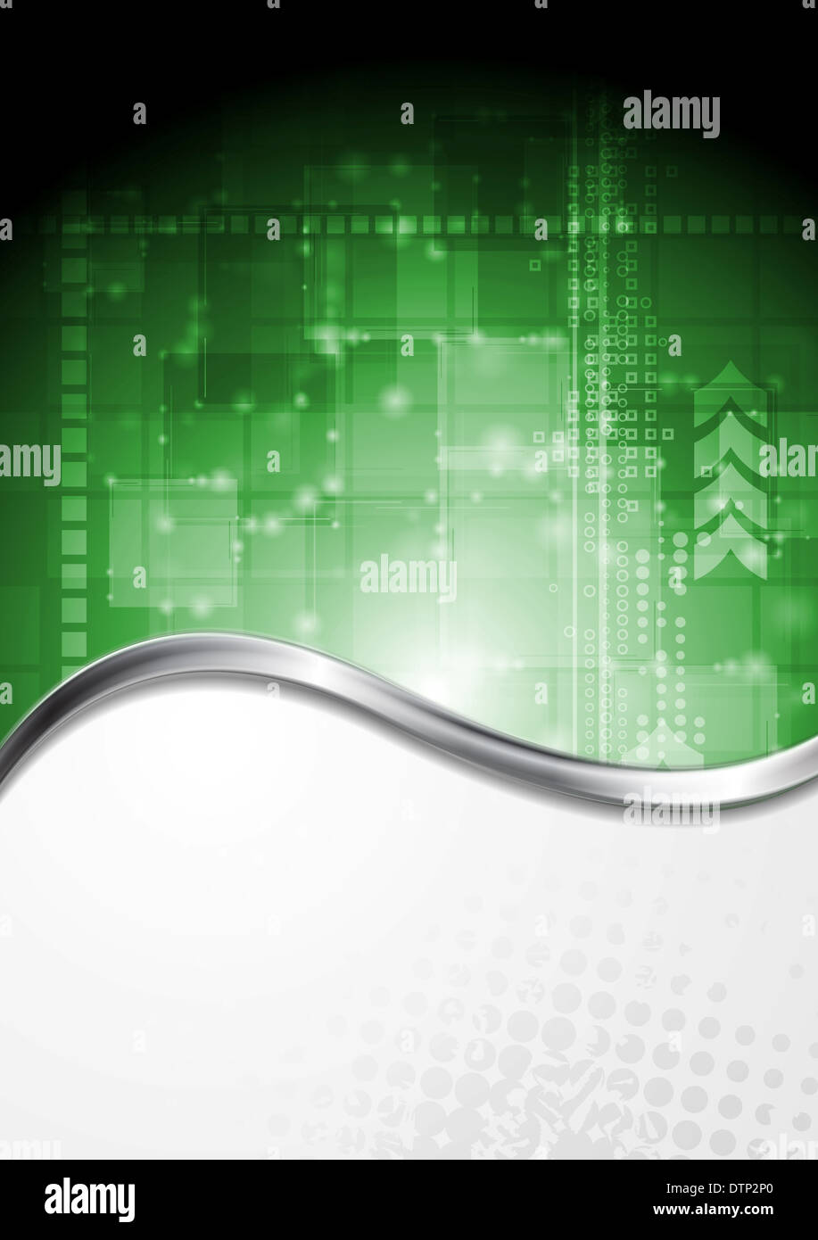 Abstract technology vector design Stock Photo - Alamy