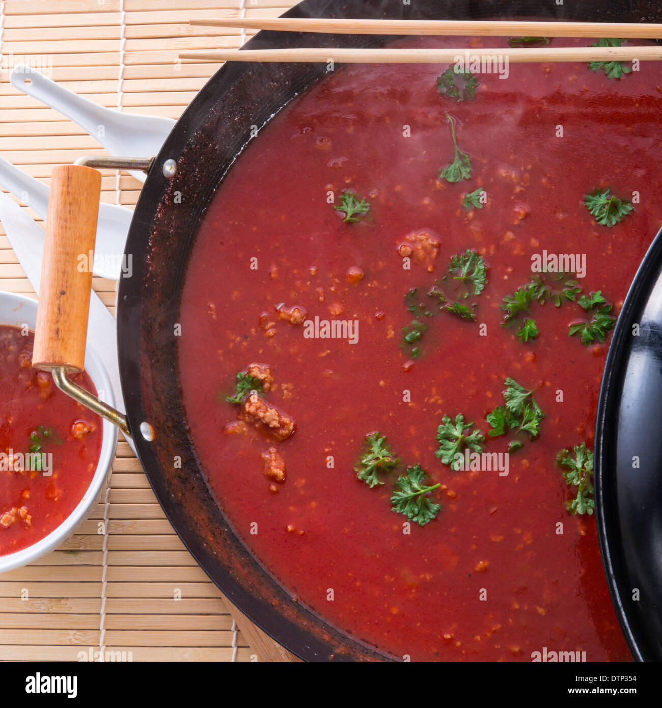 Chinese tomato soup hires stock photography and images Alamy