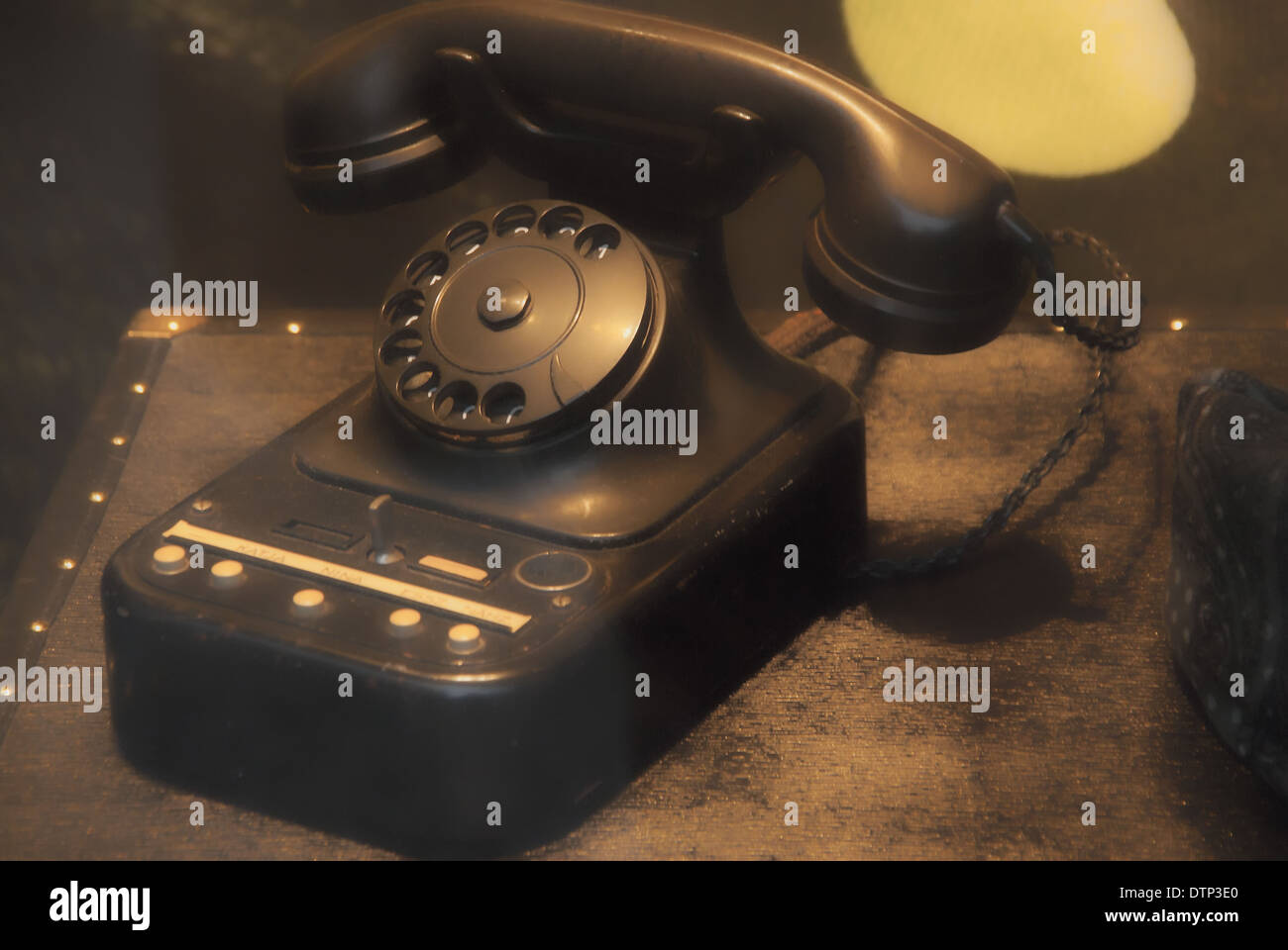 Old Phone Stock Photo