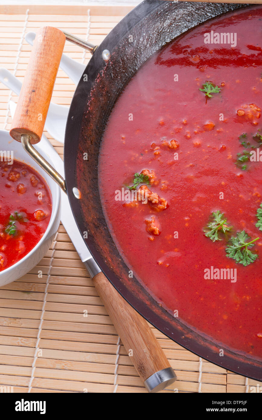 Chinese Tomato Soup Stock Photo Alamy chinese-soup-recipe-how-to-make-tomato-and-egg-soup-chinese-food