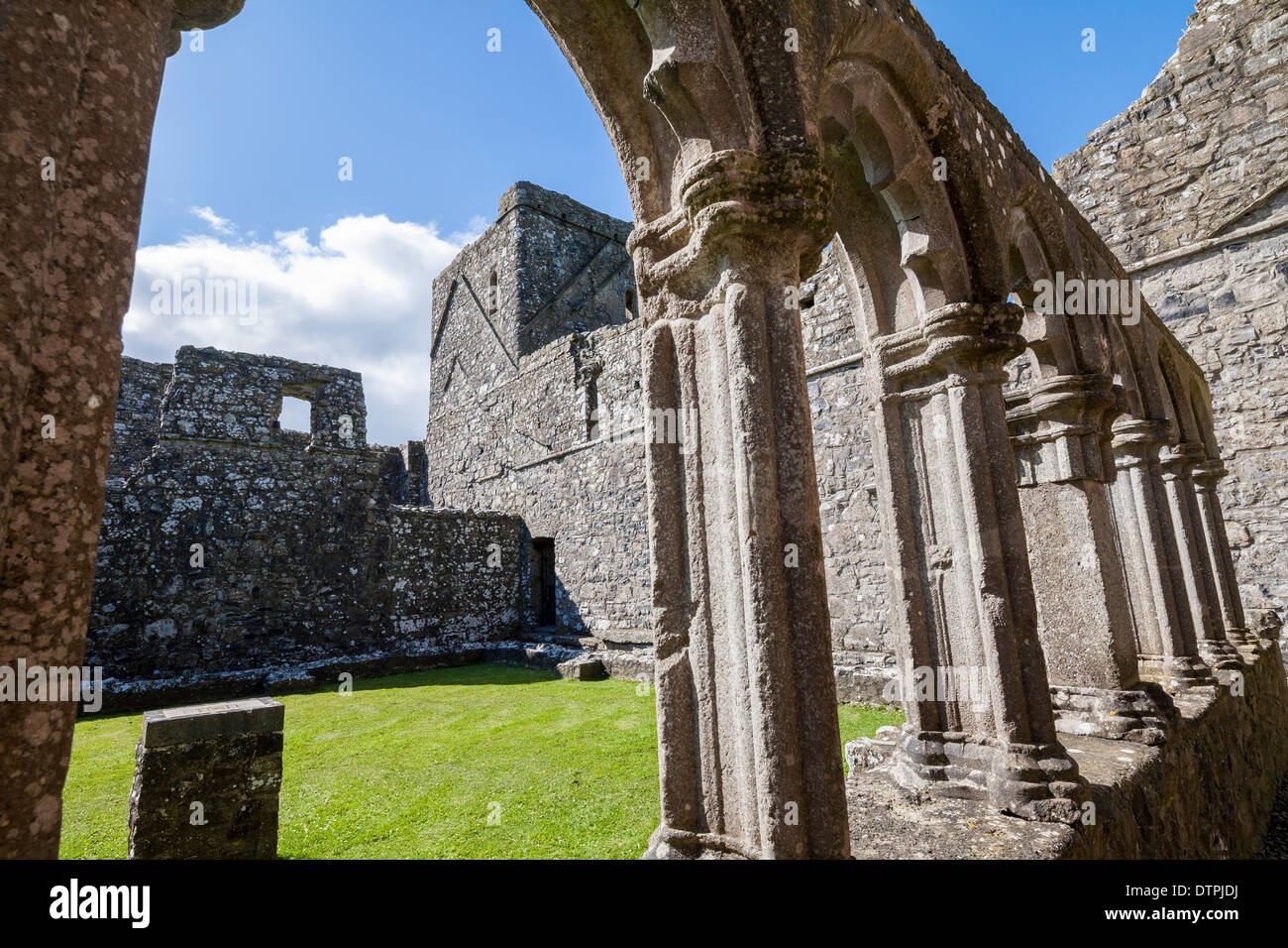 Fore Priory County Westmeath Ireland Stock Photo
