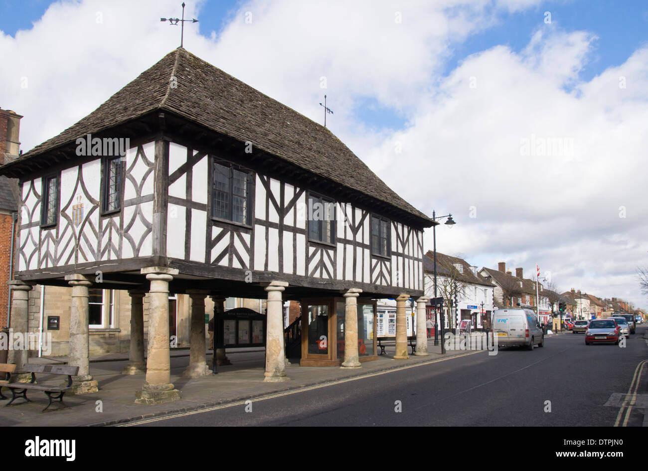 Royal Wootton Bassett, a small market town in Wiltshire England UK town