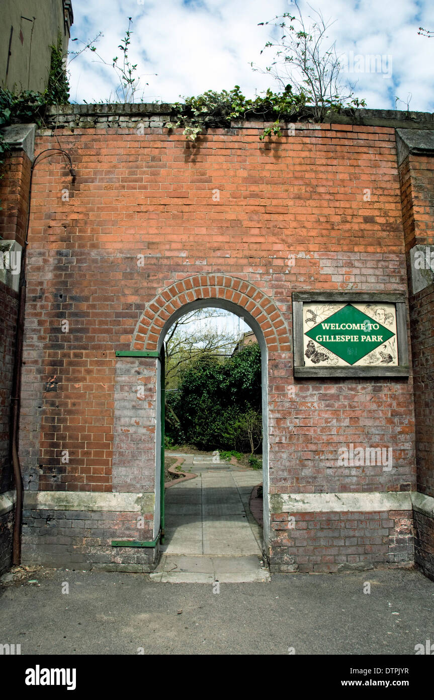 Brick entrance sign hires stock photography and images Alamy