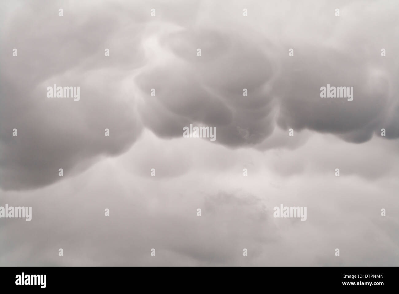 Storm Clouds Viewed from Below Stock Photo