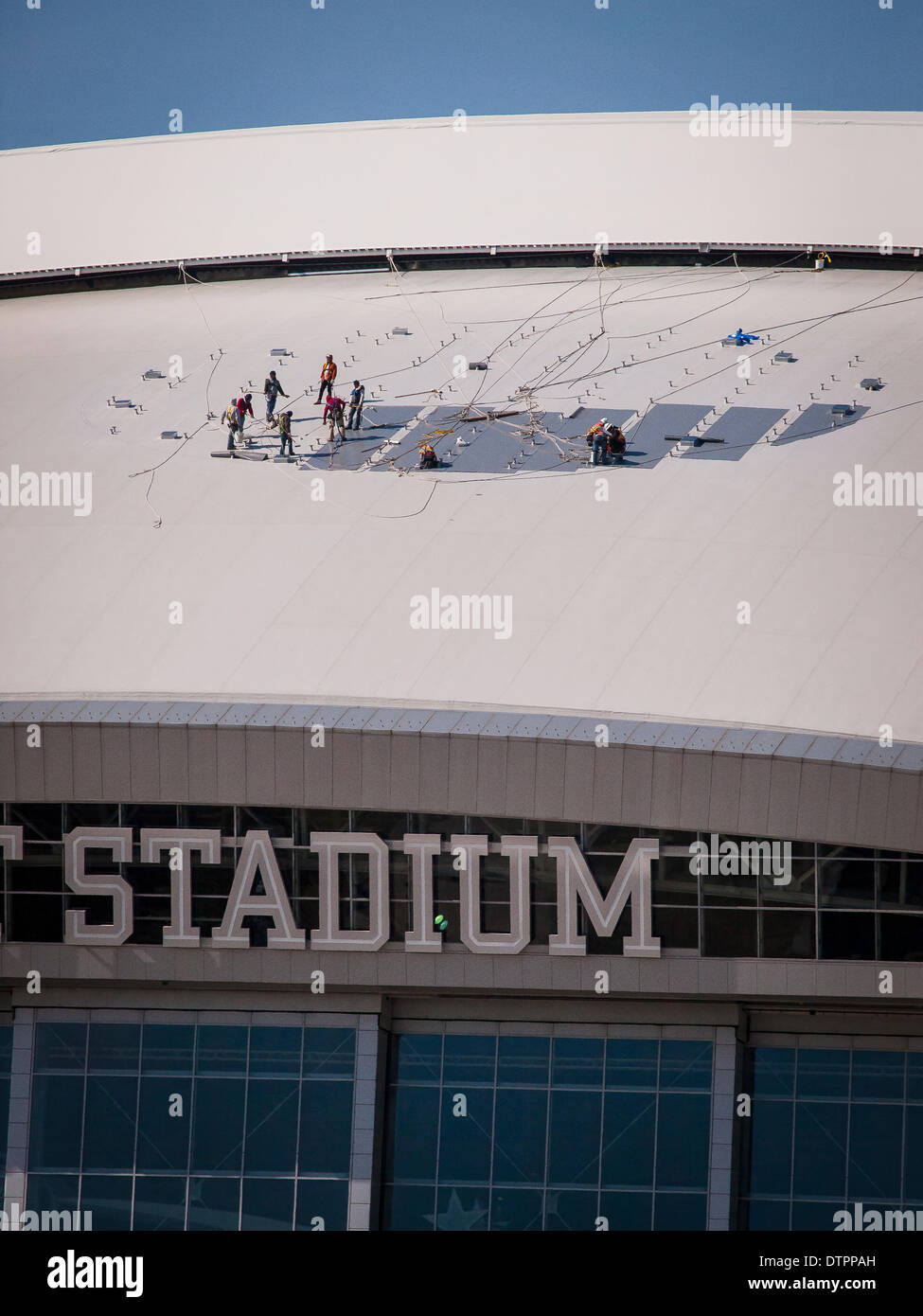 World's largest indoor stadium, the AT&T Stadium in Dallas suburb of