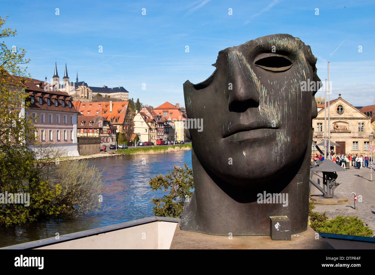 Igor Mitoraj Sculpture, Bamberg, Germany Stock Photo
