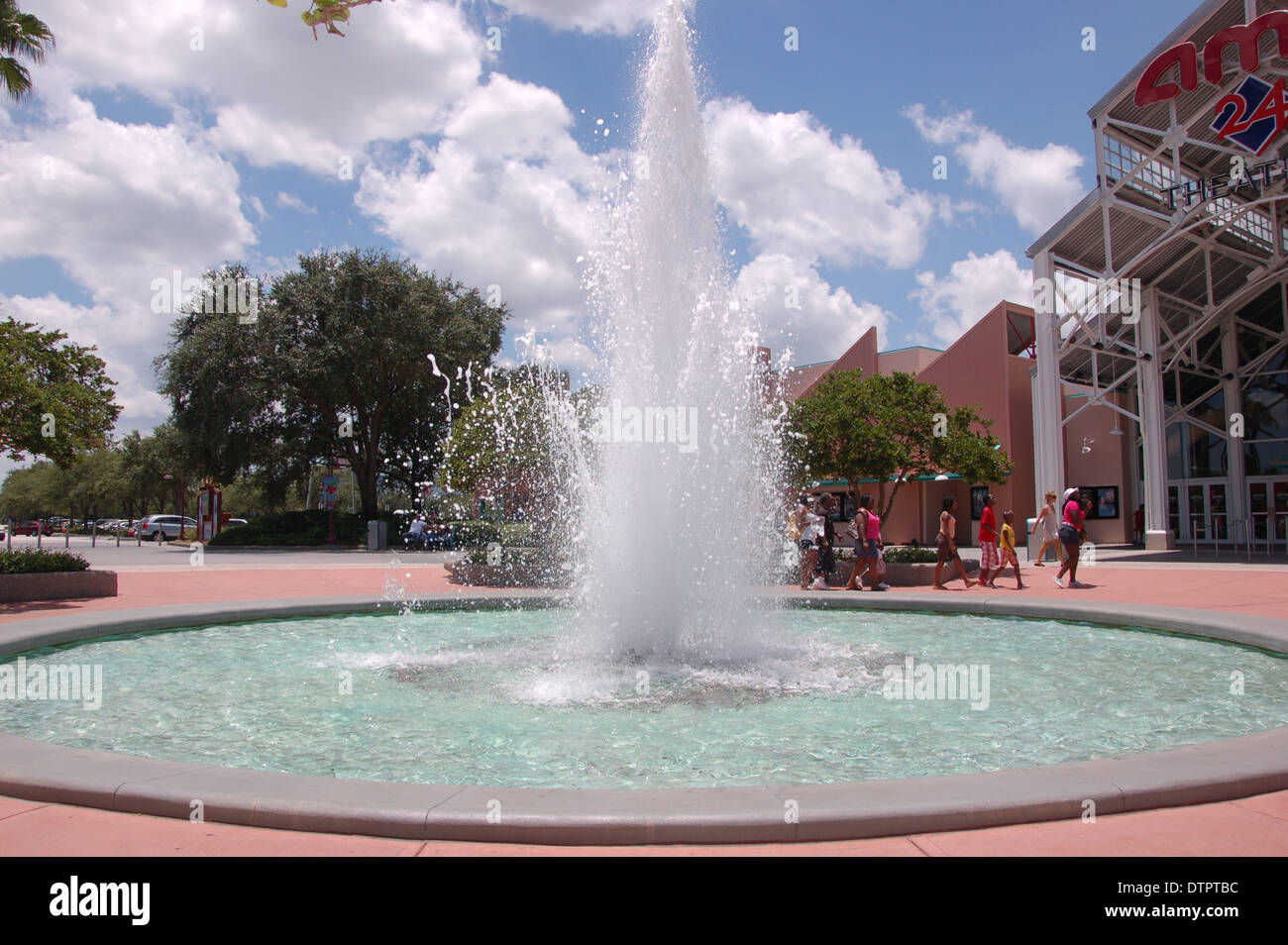 Water Fountain at Downtown Disney Market Place, Walt Disney World