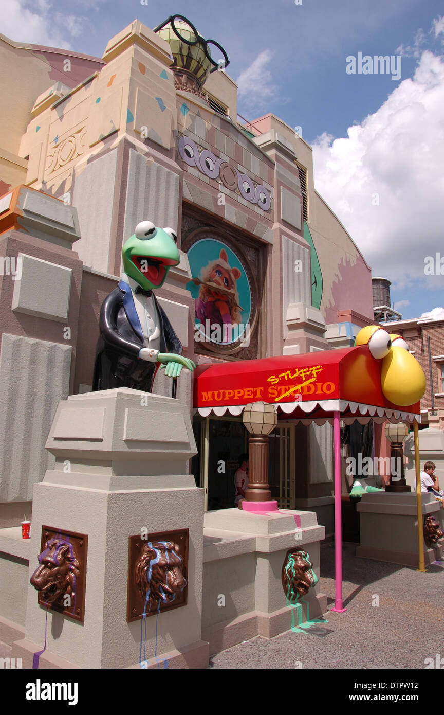 A “Muppet Stuff Studio” shop at Hollywood Studios in Disney’s World, Orlando, Florida, U.S.A Stock Photo