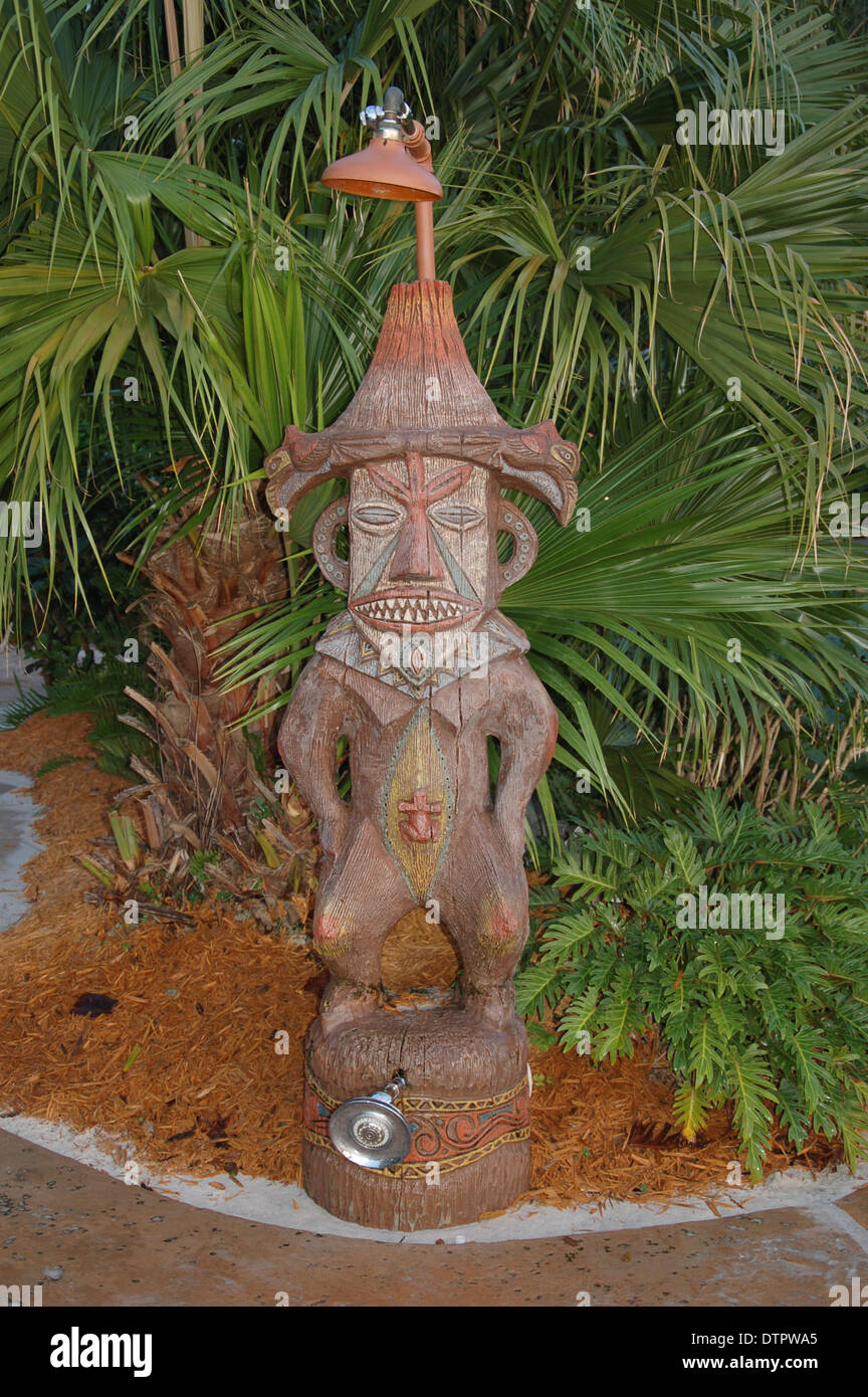 A garden statue at the All Star Sport And Music Resort Disney Florida, U.S.A Stock Photo