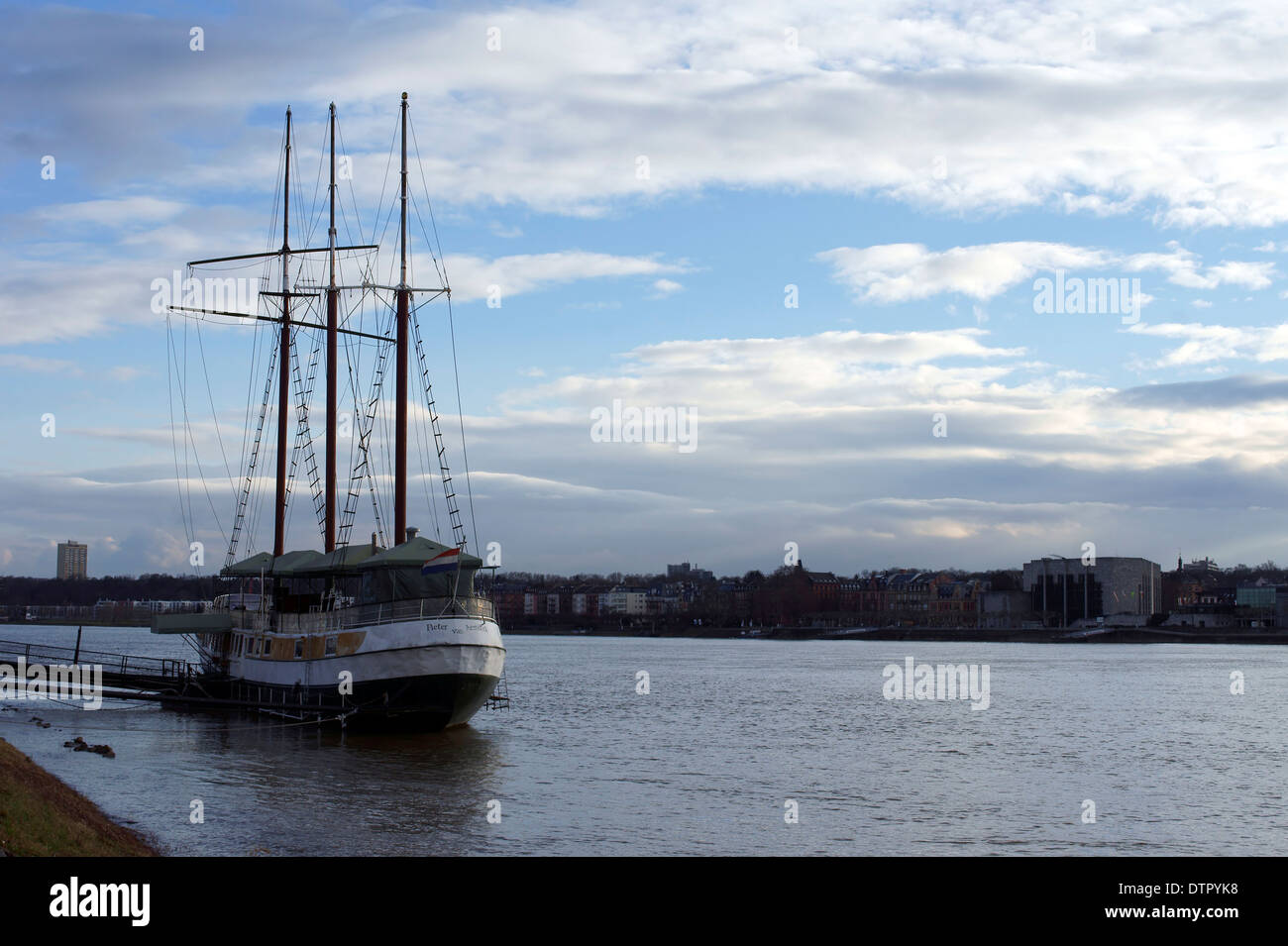 Restaurant ship Peter van Aemstel Stock Photo