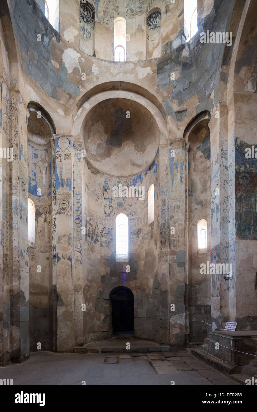 The Cathedral Church of the Holy Cross (915-921), Akhdamar Islamd, Van region, Turkey Stock Photo