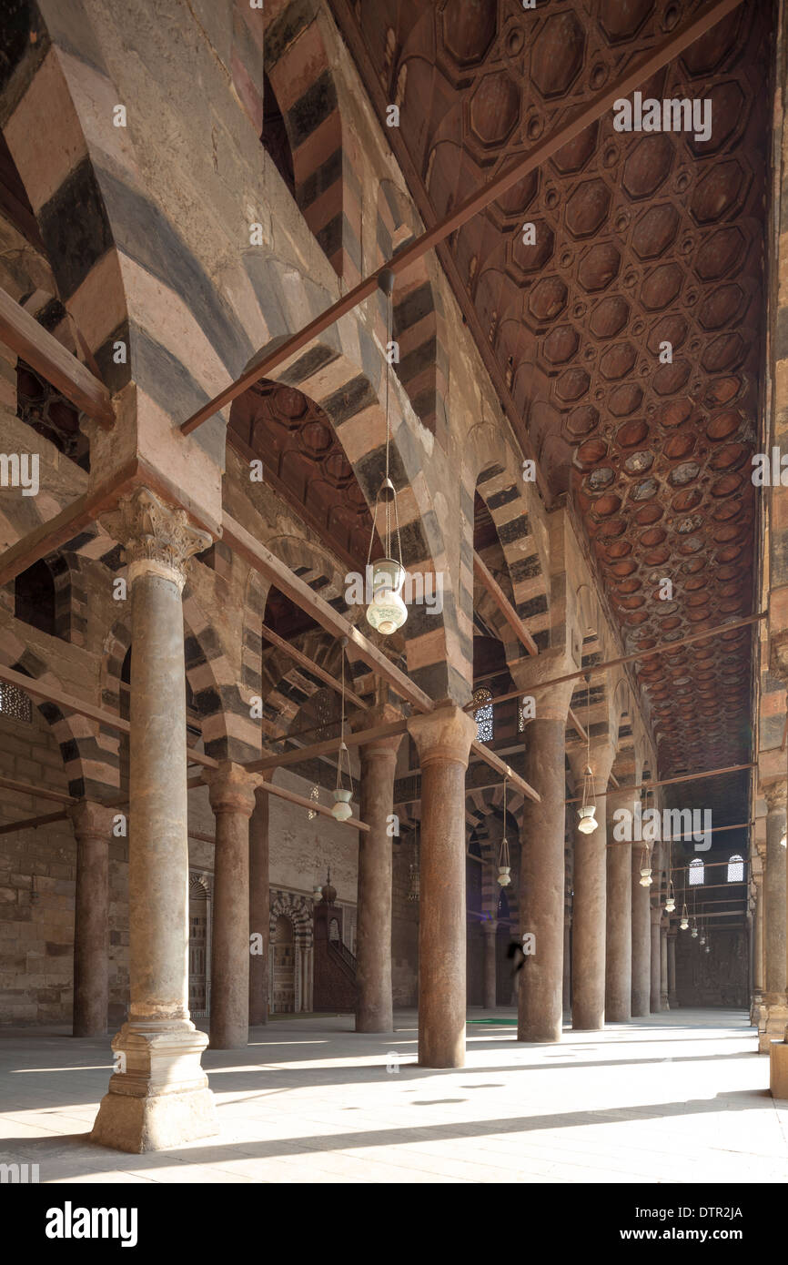 Mosque of al-Nasir Muhammad, citadel, Cairo, Egypt Stock Photo