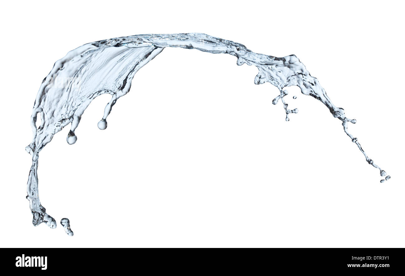 abstract liquid splash isolated on white background Stock Photo - Alamy