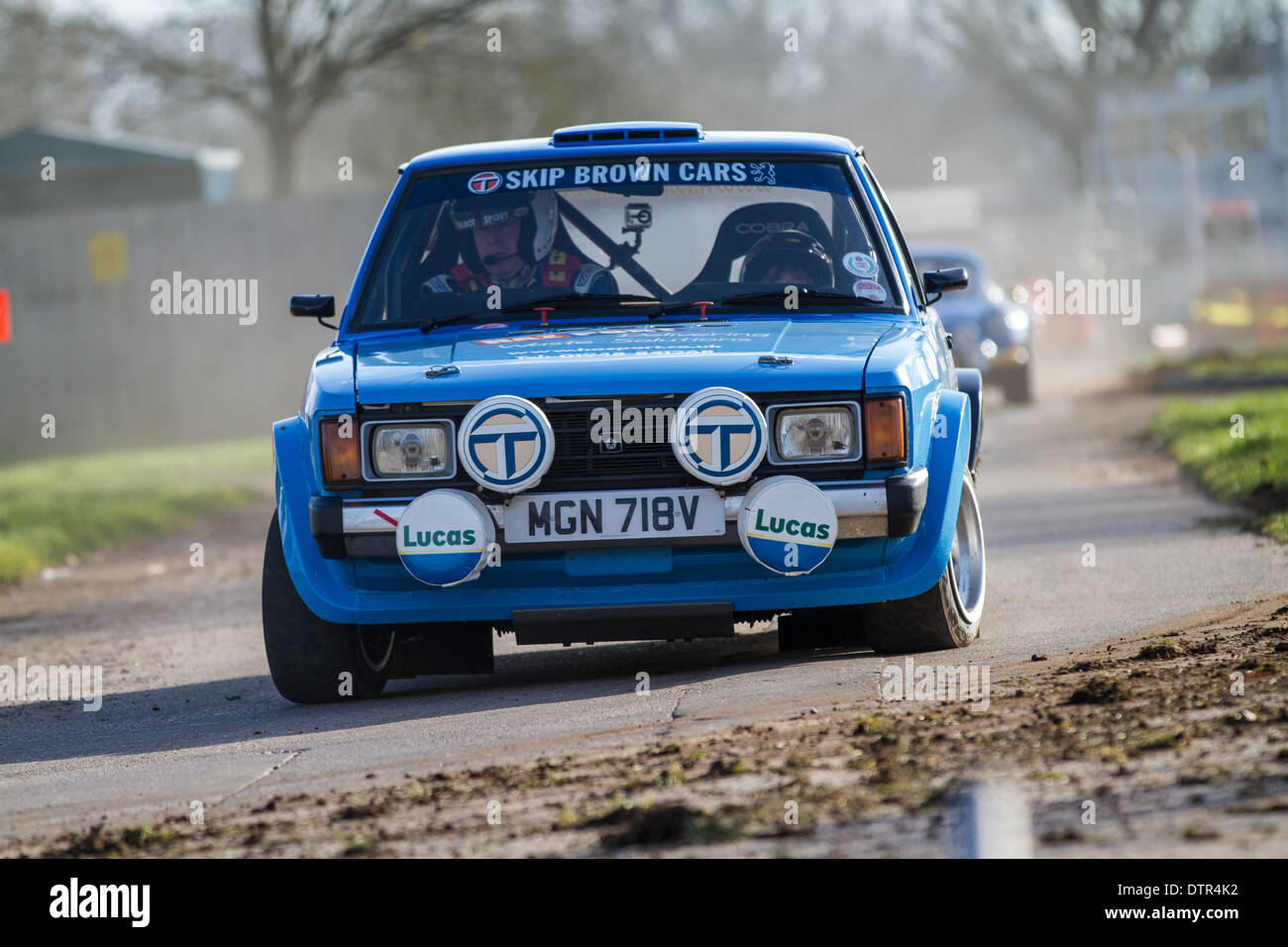 Stoneleigh Park, Coventry, UK. 22nd Feb, 2014. Race Retro Live rally