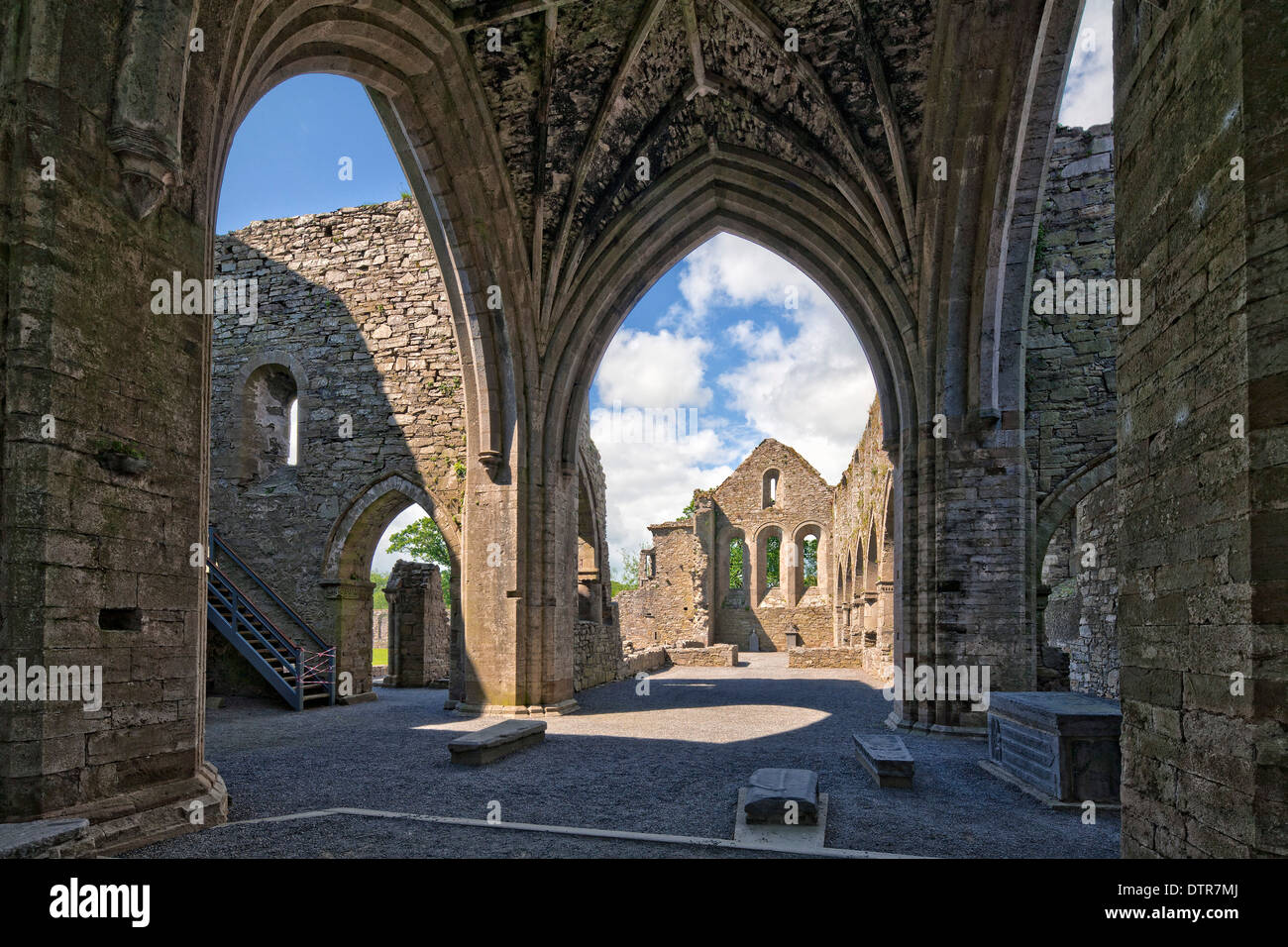Jerpoint Abbey county Kilkenny Ireland Stock Photo