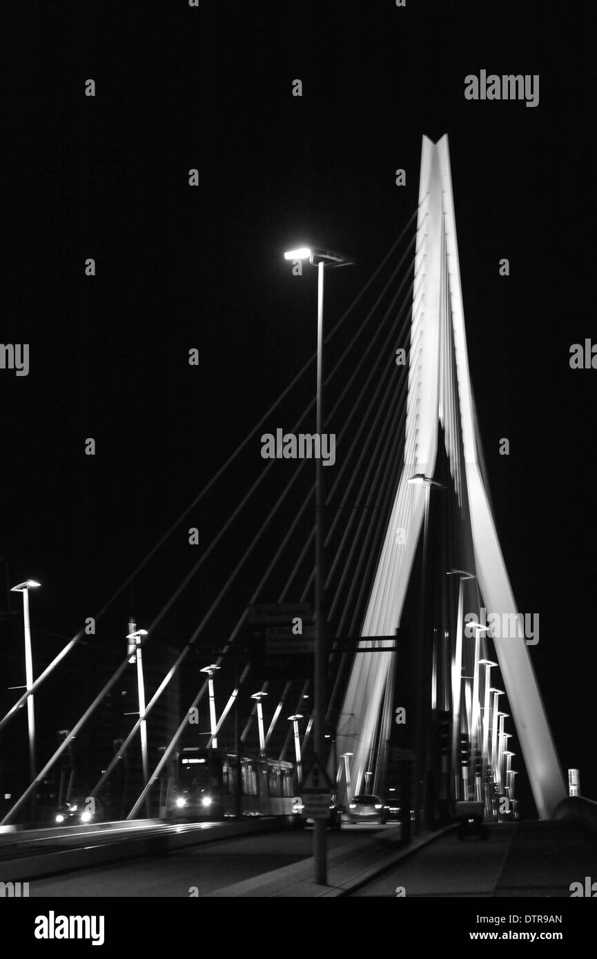 Rotterdam bridge Black and White Stock Photos & Images - Alamy