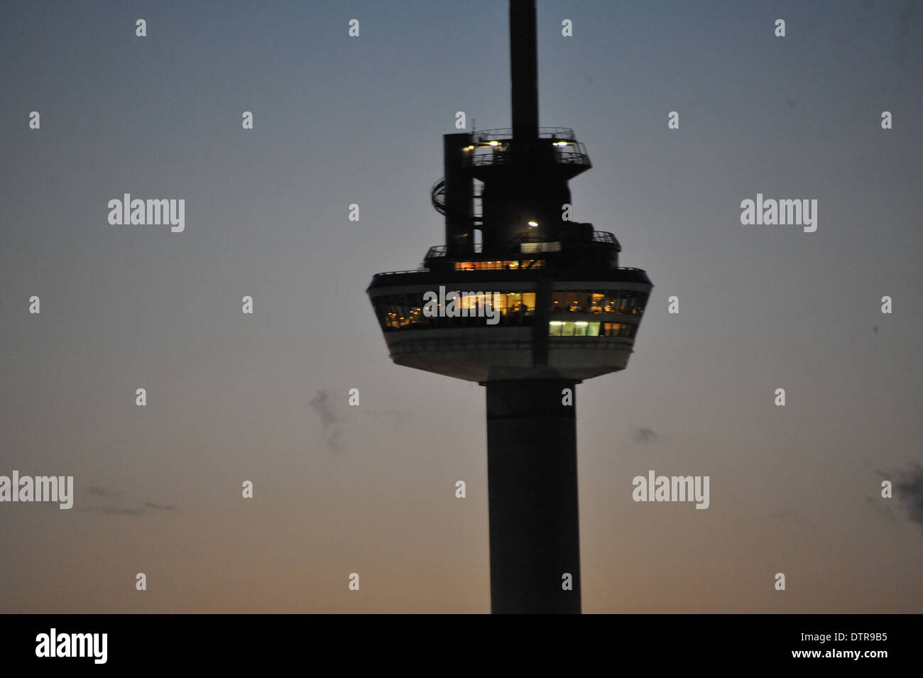 Euromast, Rotterdam, Holland. Stock Photo