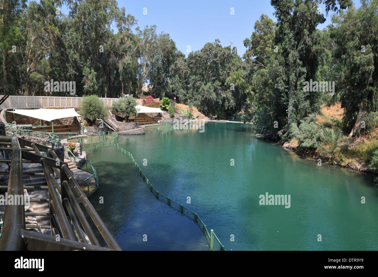 Israel, Yardenit Baptismal Site In the Jordan River Near the Sea of