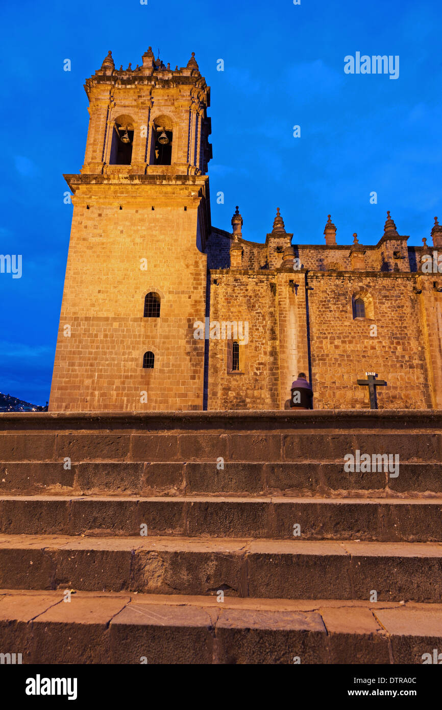 Cusco Cathedral - Cathedral of Santo Domingo. Peru, South America. Stock Photo