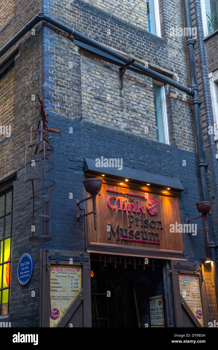 The Clink Prison Museum, Southwark, London Bridge, London Stock Photo