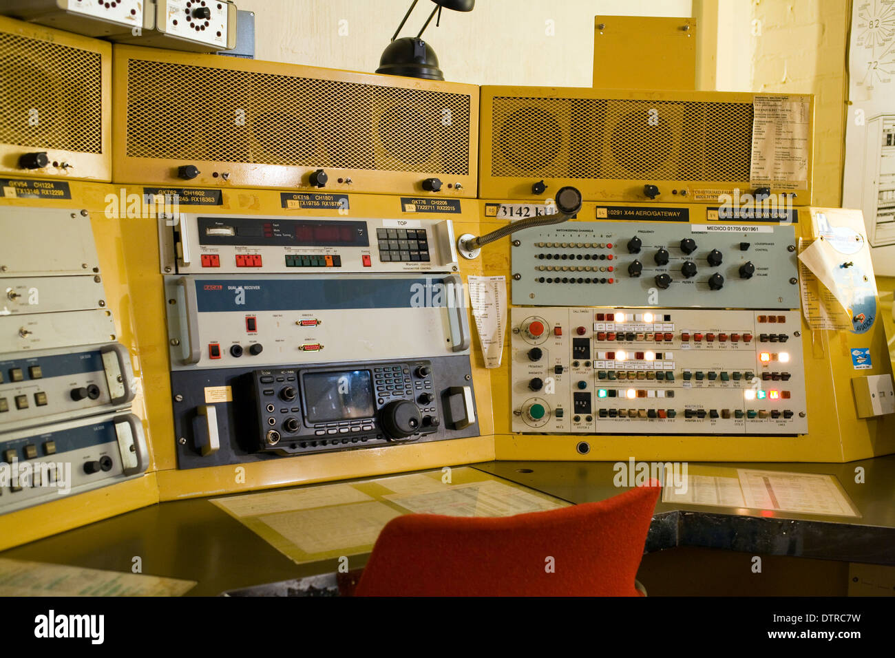 Coldwar Era Communications System Stock Photo