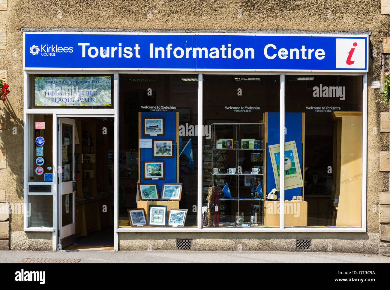 Tourist Information Centre, Holmfirth, West Yorkshire, England, UK Stock Photo