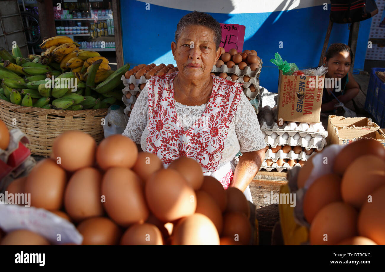 Mercado Municipal, Granada, Nicaragua Stock Photo