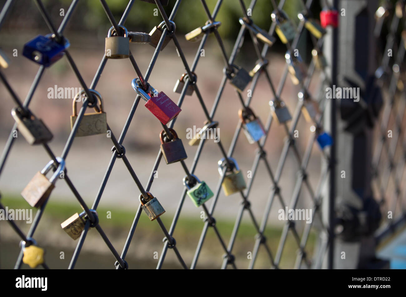 Padlock, Love, Lock, Bridge, Bridge, Heart Shape, Romance, Dating Stock