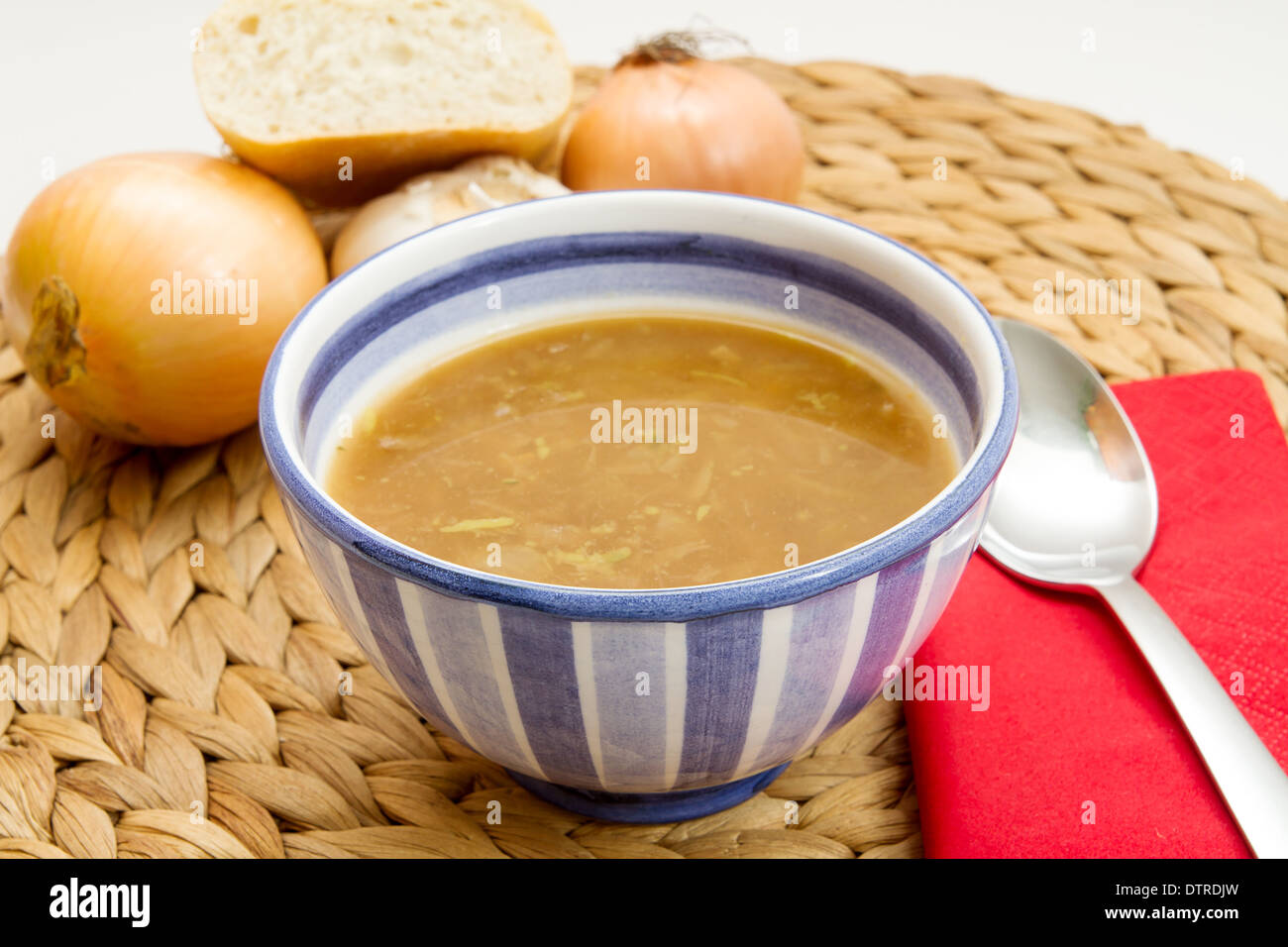 french onion soup Stock Photo - Alamy