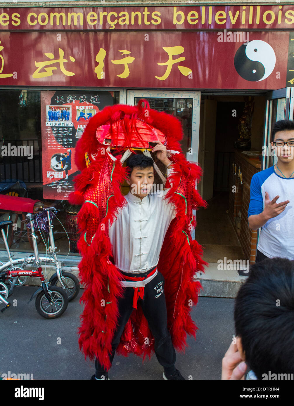 Asian street teen
