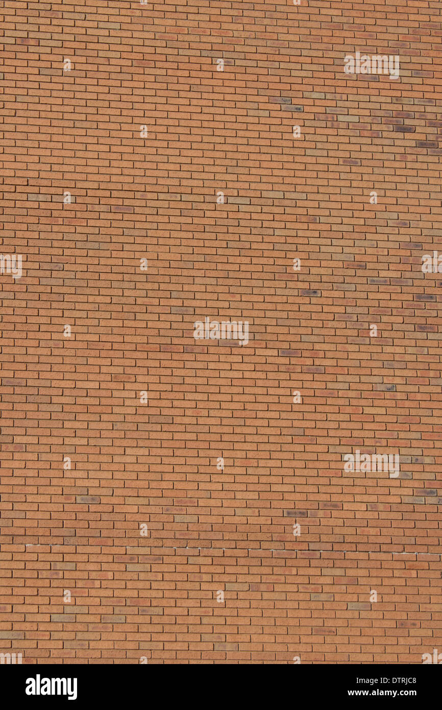 Orange brick wall pattern background Stock Photo