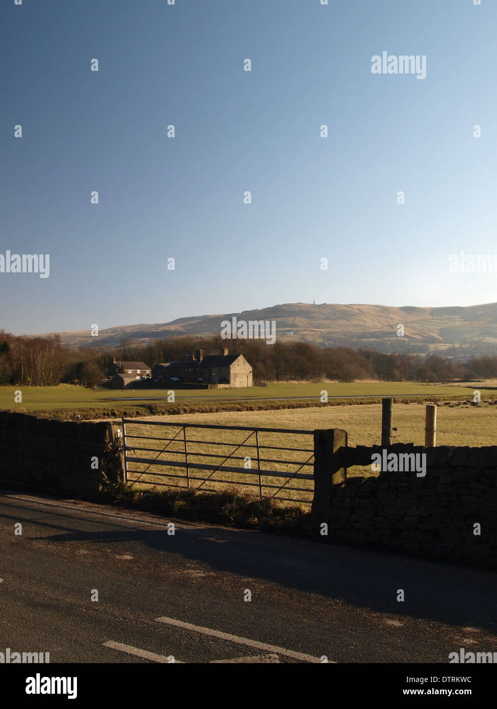 Manns cottages, Saddleworth Stock Photo Alamy