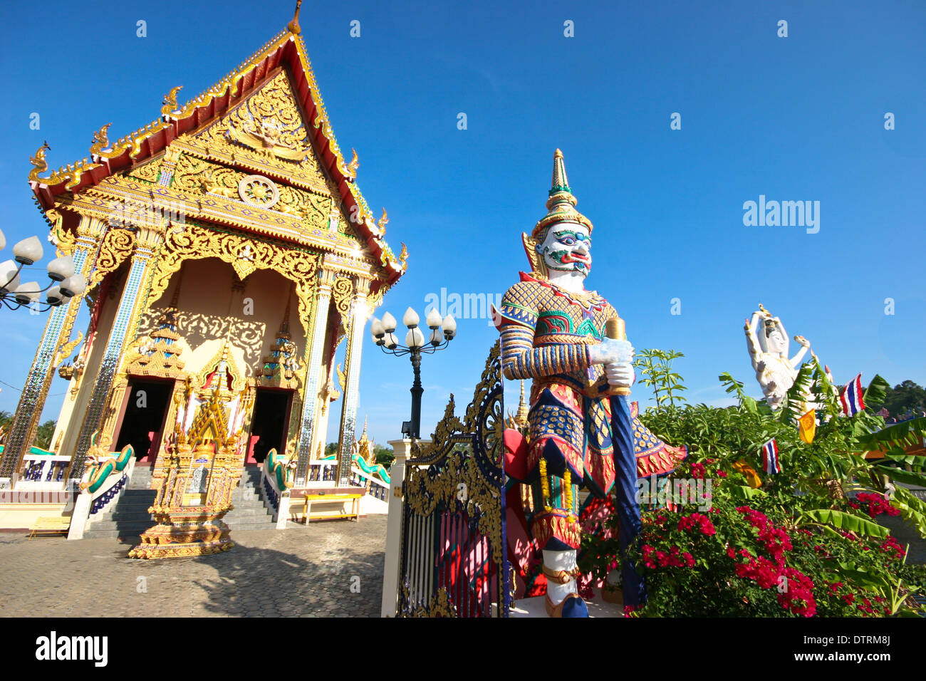Wat Plai Laem Temple, Koh Samui, Thailand Stock Photo