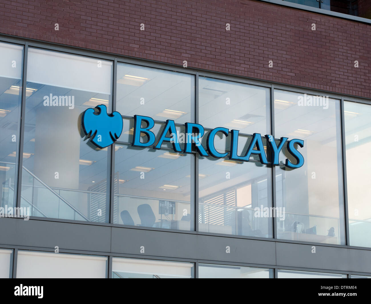 Barclays logo Stock Photo